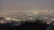 藻岩山から見た札幌市の夜景